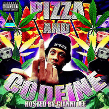 a colorful cover for pizza and content by gianni lee