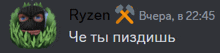 ryzen is the name of the person shown on the gray background