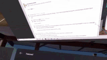 a computer screen with the word featured on the bottom right