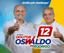 a poster for doutor oswaldo vice rodrigo