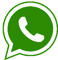 a green whatsapp icon with a white phone in it