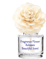 Fragrance Flower Sm White Flowers Sticker