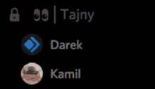 a black background with a blue arrow pointing to the right and the name darik and kamil