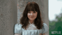 Smiling Eloise Bridgerton GIF