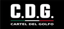 a logo for c.d.g. cartel del golfo