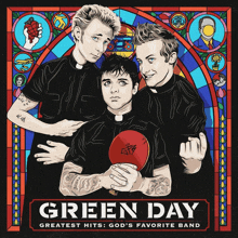 green day 's greatest hits god 's favorite band album cover