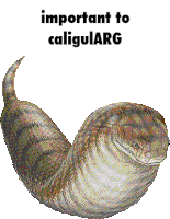 a picture of a snake with the words important to caligularg above it