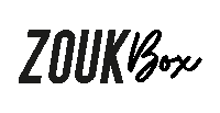 a logo for a company called zouk box