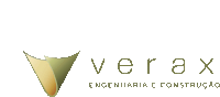 a logo for verax engenharia and construcao