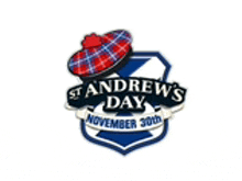 a logo for st andrew 's day which takes place on november 30th