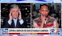 stephen a smith on the state of kamala 's campaign on fox news