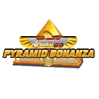 a logo for pyramid bonanza shows a pyramid with an eagle on it