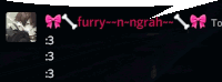 a speech bubble says furry n ngrah and has a picture of a boy on it