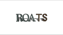 the word boats is on a white background with a shadow