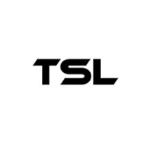 the tsl logo is black and white and looks like a tsl logo .