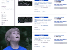 a screenshot of a website showing a nvidia geforce rtx 3090 gddr6x pci express 4.0 graphics card