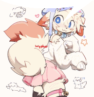 a drawing of a furry character with wypher written on the bottom