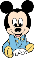 Baby Mickey Cam Its Happy Gif Sticker