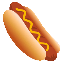 a hot dog with yellow mustard on it