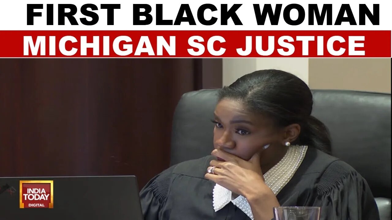 Michigan justice kyra harris bolden makes history as first black woman on state supreme court