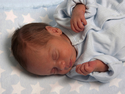 Newborn baby sleeping