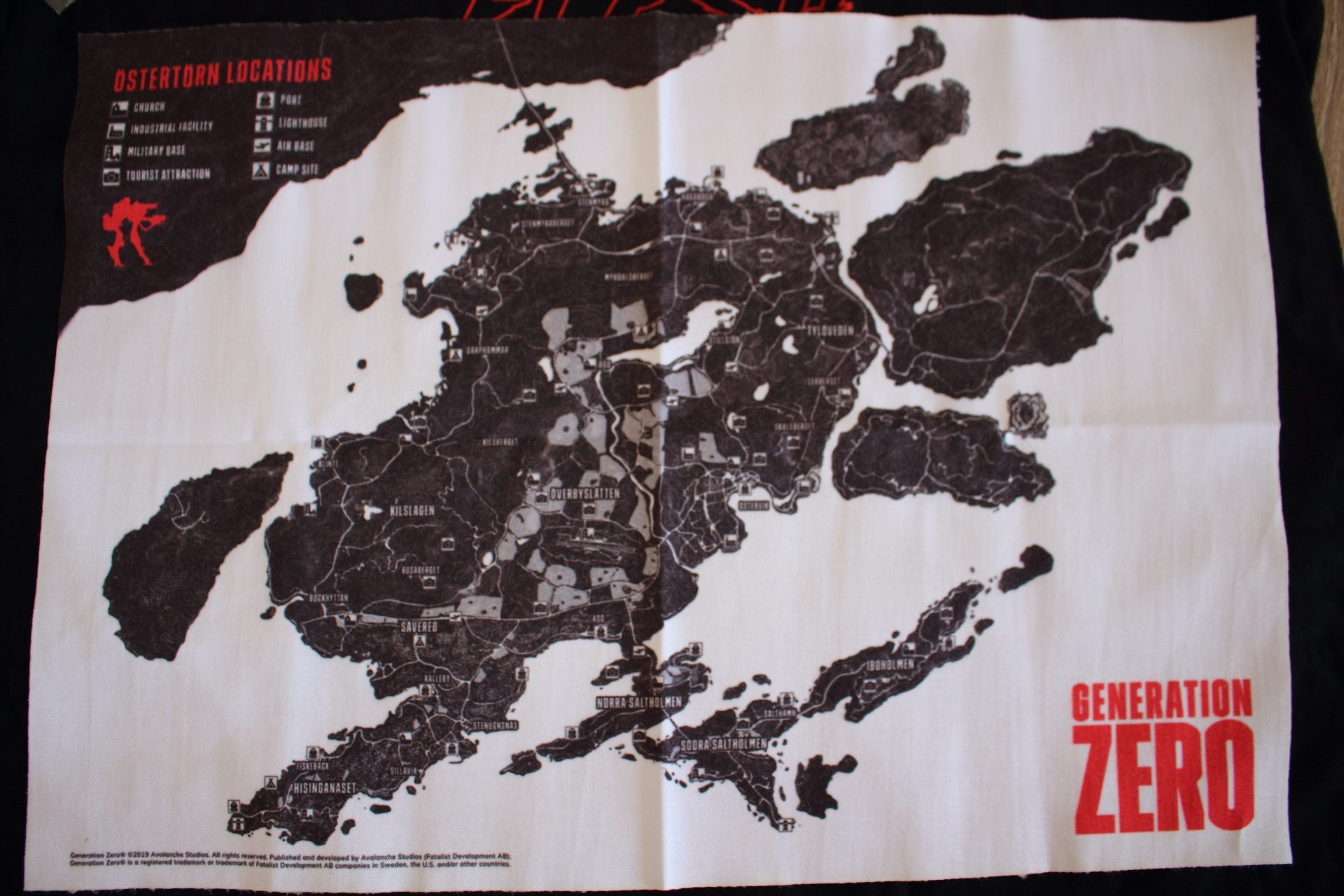 Generation Zero Complete Map