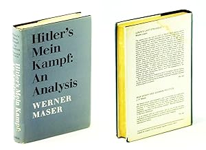 Seller image for Hitler's 'Mein Kampf' - An Analysis for sale by RareNonFiction, IOBA