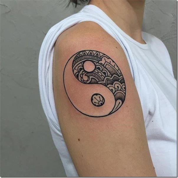 65 wonderful Yin Yang tattoo recommendations - Nexttattoos