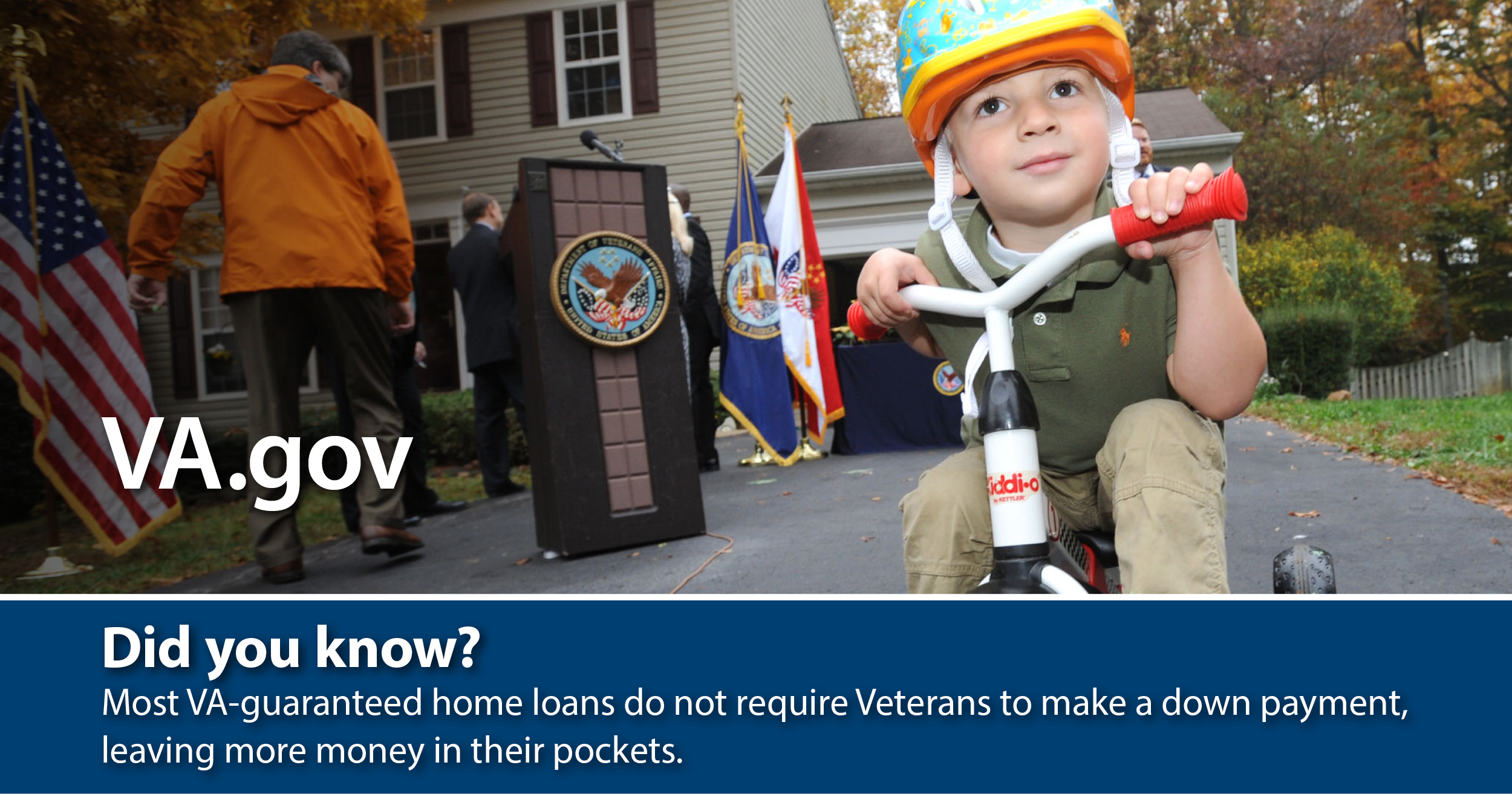 VA offers Veterans home loans