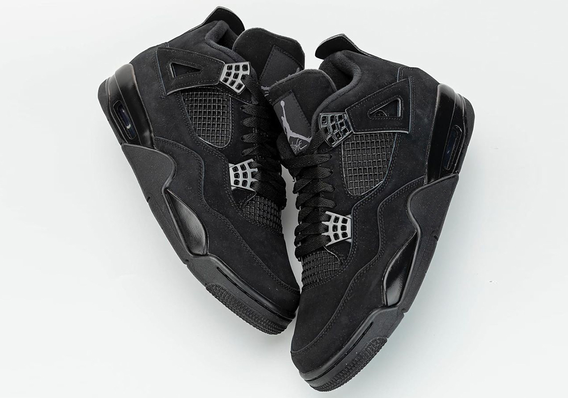 Detailed Look At The Air Jordan 4 “Black Cat” 2020 Retro