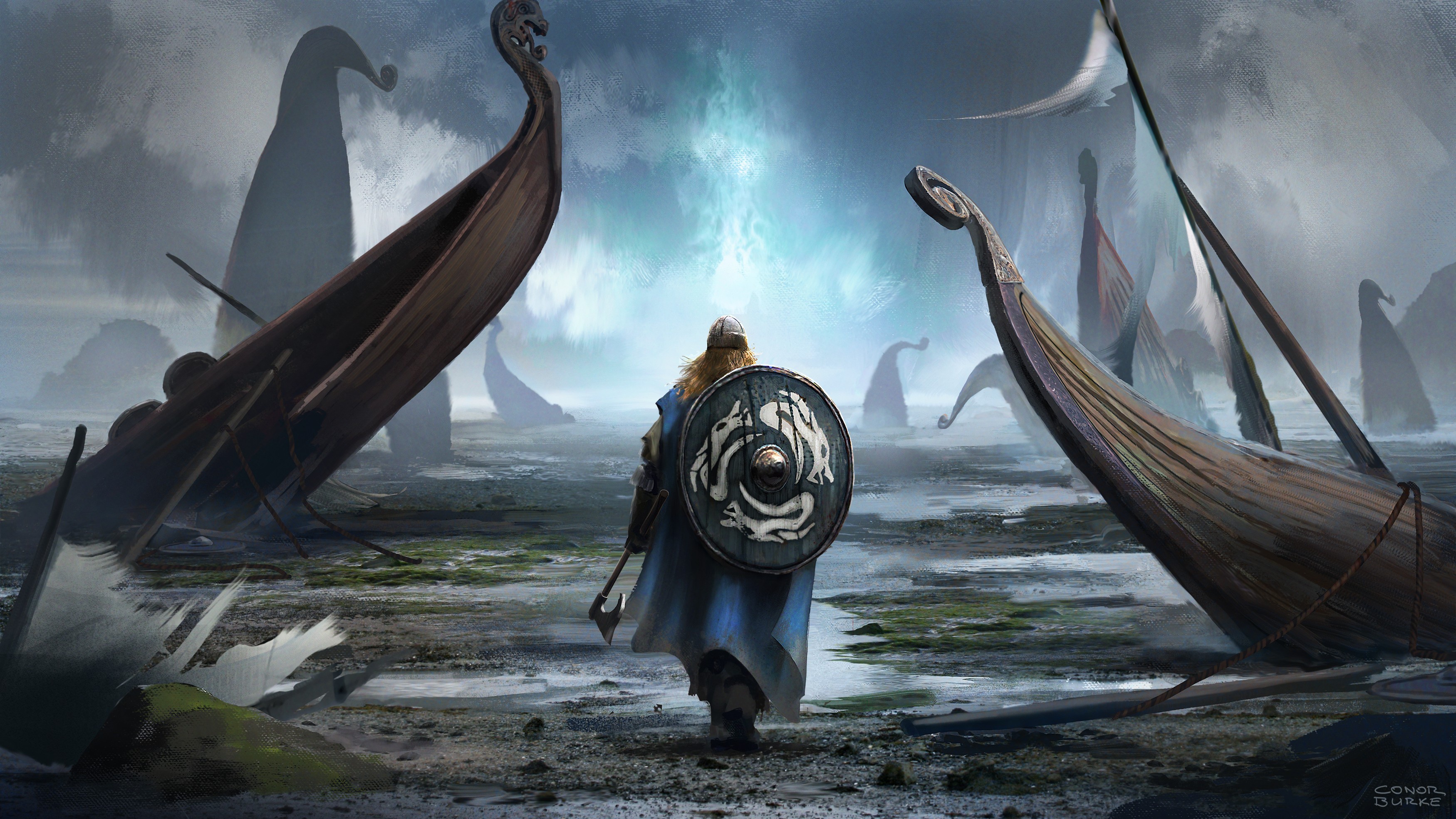 Viking Art Wallpaper 4K - Viking 4k Wallpapers Expeditions Vikings 5k ...