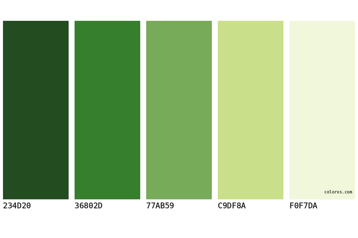 Spring Wedding Color Palette