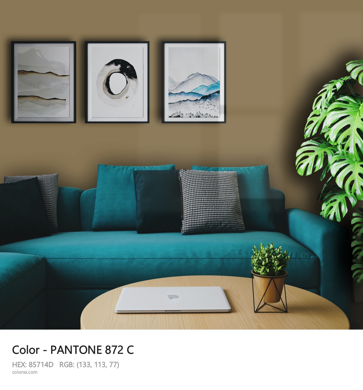 About PANTONE 872 C color - its meaning and example