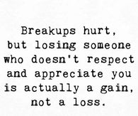 Breakup hurts