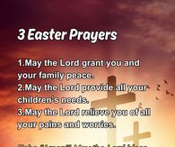 3 Easter Prayers