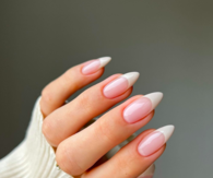 Vanilla Tip Nails