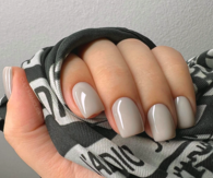 Short Grey Nails