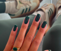 Alpine Green Nails