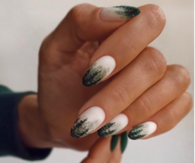 Dark Forest Nail Art