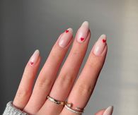 Subtle Heart Nails