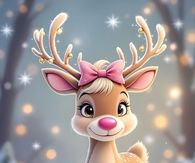 Girly Reindeer