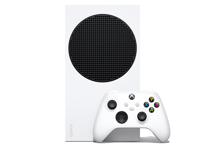 Xbox Series S – 512 GB Robot White mit Xbox Wireless Controller – Robot White