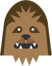 Icono Chewbacca de star wars