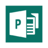 Microsoft, office, publisher Symbol