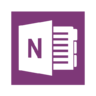 Microsoft, office, onenote, ein, Hinweis Symbol