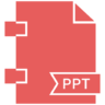 Icona Tipo di file, tipi di file, ppt