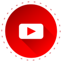 Youtube, jejaring sosial, merah, warna Ikon