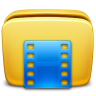 Ordner, Videos Symbol