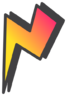 Thunderbolt, lightning Symbol