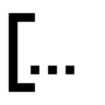 Enthalten, start Symbol